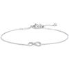 NADIR Bracciale Donna Marlù Sparkles 31br0017-w Acciaio Zirconi Infinito