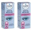 CARE for You Gocce Oculari per Occhi Irritati e Arrossati ad Azione Rinfrescante e Idratante, Applicabile con Lenti a Contatto, 15ML, 2 Confezioni