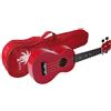 SoundSation MUK10 RD Ukulele Soprano Rosso Ukulele Maui Soprano Rosso con Bor...