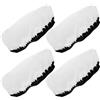 GRIRIW Set 4 Pezzi Coperture per Lampade Riflettore Fotografia in Nylon Bianco, Diffusore Leggero 7 Pollici per Luci Flash Studio, Sostituzione Facile per Arte e Fotografia