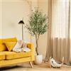 BLAINE Piante Finte da Interno Ulivo con Frutti 180 cm Aspetto Iperrealistico per Decorazione Casa e Ufficio Senza Manutenzione
