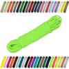 CARTONARE Cordoncino in gomma da 2 mm, 3 mm, per cucito, fai da te e attività all'aperto, elastico (1001), verde fluo, 3 mm x 5 m