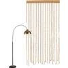 Générique Generico Perla per Porta in Tessuto Decorativo, Tenda per Finestra Decorazione Murale - Frangisole Ornamentale con Cordoncino per Appartamento Camera da Letto Bagno Balcone Cucina Camera da Letto per