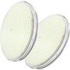 LED ATOMANT Confezione da 2 Faro LED di Ricambio PAR56 per Fari Piscina 45W IP68 AC12V, Luce Bianca, Senza telecomando, Lampada decorativa impermeabile per installazione in superficie