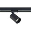TOT ELECTRIC FARETTO ATTACCO GU10 per Binario Trifase elettrico pista guida track 220V proiettore orientabile faro Nero sistema di illuminazione modulabile per vetrina showroom negozio casa