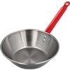 Garcima 10428 - Padella in ferro lucido con manico, 28 cm