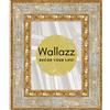 Wallazz Cornice Portafoto in Legno Pregiato - Made in Italy - Vetro Sintetico Infrangibile Crilex - Cornice per Tela - Design Italiano e Qualità Artigianale, 30x45cm Bianco