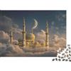 RMMERPCVREFE Moschea Cupola Dorata Puzzle 1000 Pezzi Carta Cielo Nuvole Puzzle per Adulti Puzzle per Famiglia Relax Decorazione Regalo 52x38cm/1000pcs