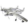 Kfwfuaee Set di montaggio di aeromobili 4D 1/48 per gli appassionati di modelli F-82 Twin Fighter Jets Craft Project per adulti di assemblaggio di aerei