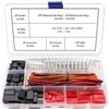 YIXISI 40 Sets 2/3 Pin SYP/JR Servo Connettore, Servo Spina Maschio Femmina Connettore Crimp Pin Cavo Kit, con 2m 22AWG 2/3 Circuiti Cavo, Compatibile con JST SYP Futaba per Hitec Spektrum RC