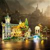 YEABRICKS Kit Luci a LED per Lego 10316 Lord of the Rings IL SIGNORE DEGLI ANELLI: GRAN BURRONE Modello da Costruire (Set Lego NON Incluso)