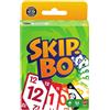Mattel Games Skip-Bo Gioco di Carte, 7+ anni, 2-6 Giocatori | Classico gioco di carte in sequenza per bambini e famiglie, mazzo accessibile alle persone daltoniche, 7+ anni, JMM20
