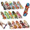 JEYORZY 16 Pezzi Mini Skateboard da Dito per Bambini, Skateboard Finger, Mini Skate Board Professionale per Dita, per Giocare o Come Decorazione (Modelli Casuali)