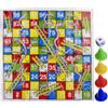 Tuxuseo Gioco 'oca Tradizionale - Mini Set da Tavolo e Scale | Gioco Portatile Pieghevole Compatto per Viaggi Feste Familiari Adulti