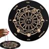 Generico Gioco Da Tavolo Ouija - Pendolo Spirit Board | Tavola A Pendolo Per Divinazione | Forniture Per Altare | Gioco Da Tavolo Ouija In Legno A Pendolo | Strumenti Di Divinazione Per Stregoneria