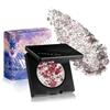 Afflano Ombretti Glitter Duocromo Marrone-Bianco - Palette Bicolore con Effetto Cangiante, Pigmenti Intensi Ultra Compatta, Lunga Durata per Makeup Professionale