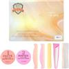 Generico Kit Cura Unghie - Con Kit Pedicure Con E Buffer | Set Cura Unghie Nutriente | Per Donne Ragazze Principianti Salon Casa Party Appuntamxenti Matrimonio San