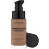 Catrice Cosmetics Catrice Invisible Cover Foundation, idratante, lunga durata, opacizzante, naturale, opaca (30ml)