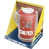 Larousse One Piece - A la tienne capitaine !: Coffret avec 1 paire de chaussettes, 1 chope en verre et 1 livret de quiz