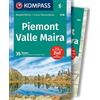 KOMPASS Wanderführer Piemont, Valle Maira, 35 Touren mit Extra-Tourenkarte: GPS-Daten zum Download: 5756