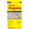 VEKTOR EDITIONS Albania yellow map vektor GPS: VEKTOR.302