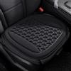 YNQP Coprisedile Auto Estivo 3D Traspirante in Seta di Ghiaccio Cuscino per Sedile, per Jeep Renegade 2016-2025 Accessori Auto,Black-Front Padx1
