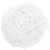 BESTOMZ Cuffia da Nuoto Protezione UV con Petali Floreali 3d Bianca Donna Design Retrò Raffinato per Piscina e Sport Acquatici
