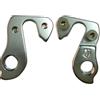 VIRELLO Lega di alluminioDeragliatore posteriore, BikeGearMechTailHookBracketDropoutCompatiblewithOrbeaBicyclesA178, Argento