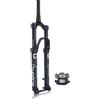 LHHL Forcella Ammortizzata ad Aria per Mountain Bike 26/27,5/29pollici Corsa 120mm Conica Forcelle Anteriore per Bicicletta ASSE Passante Boost per XC AM(B,26INCH)