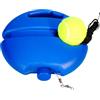 Opilroyn Palla da tennis con rimbalzo | Set per allenatore di palline da tennis, strumento di pratica con corda, allenatore portatile di controllo della palla per Princ