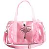 Etoile Borsa LYA per Techdance TH-197 in Pailletes Manici a Tote Tracolla Regolabile Ballo Danza Classica Relax Ballerina Saggio Teatro Scuola Bags Allenamento Costumi (Rosa, 17 x 17 x 32 cm)