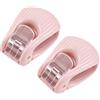 Whnbuij Clip per pesca con canna, 2 pezzi, portatile, regolabile su due livelli, morsetto per pesca con esca, per pescatore, kayak, barca, canoa, lago, fiume, laghetto, molo, surfcasting