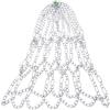 Kaeltsyn Rete da basket con catena per servizio Rete da basket con catena intrecciata standard Allenamento facile da installare