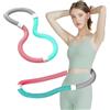 Meenewching Hula Hoop morbido per adulti - 1,4 kg, pieghevole, fitness hoop ponderato per pancia e vita, morbido hula hoop, cerchio primaverile per casa, palestra, scuola