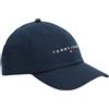 Tommy Jeans Cappellino Uomo Tjm Linear Logo Capam0am12958, Blu Scuro, Taglia Unica