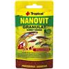 Tropical NANOVIT GRANULAT 10g - Mangime per avannotti e piccoli pesci d'acquario sotto forma di granuli affondanti