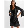 Freemans Nero Tunica Paillettes Stile Vestito Festa Forti UK 22(fm143-2)