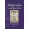 Laetitia Sanson Language Commonality and Literary Communities (Copertina rigida)