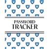 Revive Stationery XL Large Print Password Tracker (Lock Shield Blue) (Tascabile)