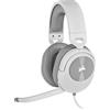 Corsair Cuffie riduzione del rumore gaming a filo con microfono Corsair HS55 - Bianco - refurbished