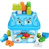 Mega Brands Mega Bloks- Secchiello Cucciolo di Elefante con 25 Blocchi da Costruzione, Giocattolo per Bambini 1+Anni, GPG21