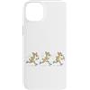 Summer Pregnancy Announcement Funny New Custodia per iPhone 14 Plus Annuncio del bambino della mamma del cane AAA dell'estate della ragazza incinta