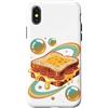Grilled Cheese Lover Gifts Custodia per iPhone X/XS Grilled Cheese Streetwear Retro Foodie