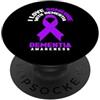 ALZ Wrrior, Alzheimer's Disease Awarenes Maglietta per la consapevolezza dell'Alzheimer - Amo qualcuno con demenza PopSockets PopGrip Adesivo