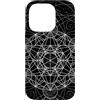 Sacred Geometry Mandala Clothing Custodia per iPhone 14 Pro Geometria sacra Metatrons Cube Dot lavoro