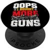 GUN-PA, Like a Normal Grandpa But Cooler OOPS... I Bought More Guns - Men's Sarcastic Humor PopSockets PopGrip Adesivo