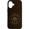 Funny Latin Teacher Quotes & Classical P Custodia per iPhone 16 Lucent Lux Vestra Astrologia Zodiaco Celeste Mistico