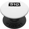Urban Area Code Streetwear Supply Oakland 510 Codice area East Bay Grunge Streetwear PopSockets PopGrip Adesivo