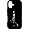 Vintage Roller Skate Skeleton, Skaters G Custodia per iPhone 17 Scheletro di Halloween per pattinaggio a rotelle, anni '80, anni '90 Cool & Funny