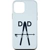 ATHLETES WINTER SPORTS ACTIVITIES SNOW Custodia per iPhone 12 mini Papà sciatore inglese Dad Padre